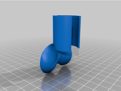shower head holder balls works multiple heads magicsoft 3d print model - Mito3D