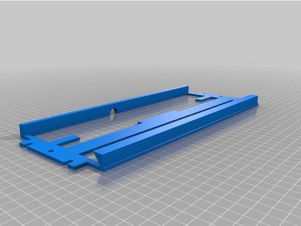 tandy keyboard tray aleno 3d print model - Mito3D