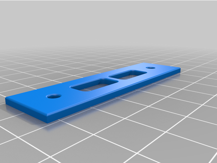 Dual USB Panel montieren Panel scouser84 3d print model - Mito3D