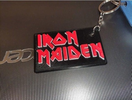 iron maiden keychain david3design 3d print model - Mito3D