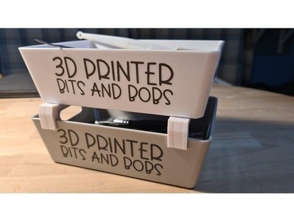 armazenamento bandeja ficar pé davidkerton 3d print model - Mito3D
