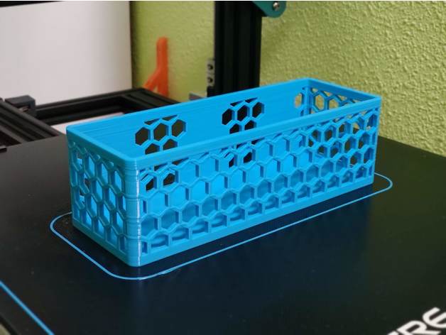 Objekt Halter Unterstützung sechseckig Muster su3ro 3D print model - Mito3D