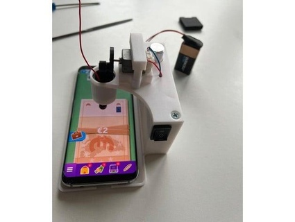 teléfono auto clicker máquina raph 3d print model - Mito3D