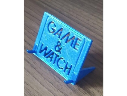 game & watch support sergiode21 3d print model - Mito3D