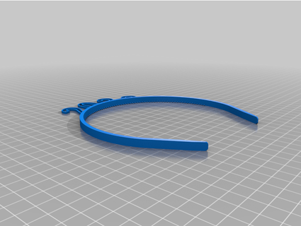2022 - headband hairband sonesh 3d print model - Mito3D