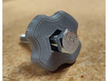 1 4 pulgada maleficio tornillo mando ctellier86 3d print model - Mito3D