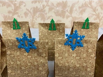 christmas snowflake lip gift bags sergiuspashkovskiy 3d print model - Mito3D