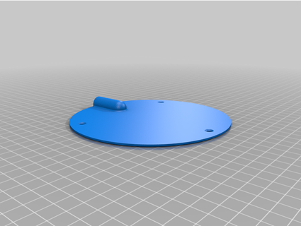 elektriksel çıkış tavan örtmek kılıf tabak vidalar yüzmek 3d print model - Mito3D