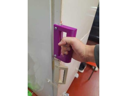 fridge handle charliethehunter 3d print model - Mito3D