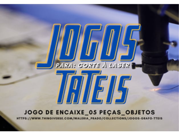 corte laser jogo encaixe grafo t 5p bichos valeria prado 3D print model - Mito3D