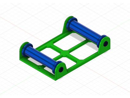 filament holder recicling bearing redam001 3d print model - Mito3D