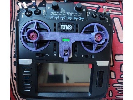 radiomaster tx16s cardan protecteur mise charge indicateur vue batam 3d print model - Mito3D