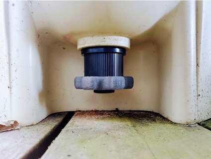 pool filter socket wrench drain cap - used pentair cartridge ignisuti 3d print model - Mito3D