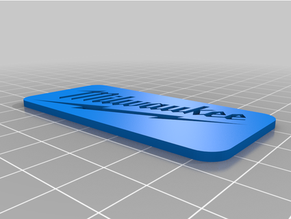 milwaukee logo wenyibing 3d print model - Mito3D