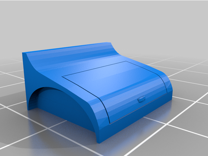 quente rodas osso agitador costas weelittlecars 3d print model - Mito3D