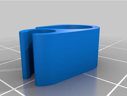più spesso cavo clip shoshke 3d print model - Mito3D