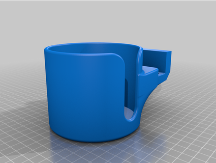 cupholder gklein55 3d print model - Mito3D