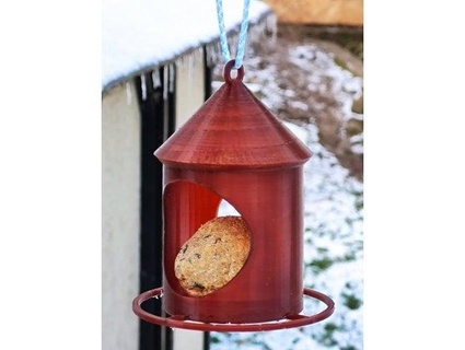 bird feeder fat ball holder vitavalke 3d print model - Mito3D