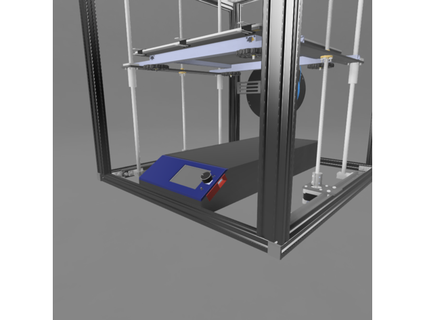 creality ender 5 più btt tft35 schermo montare si gowla 3d print model - Mito3D