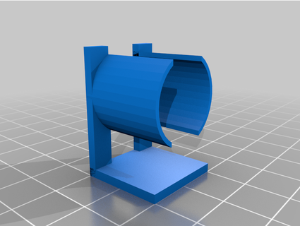 RingHalter zum gravação dem laser fase shimmermediahd 3d print model - Mito3D