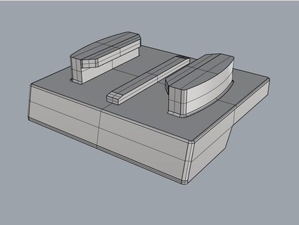 criador trípode plato gopro metricastudio 3d print model - Mito3D
