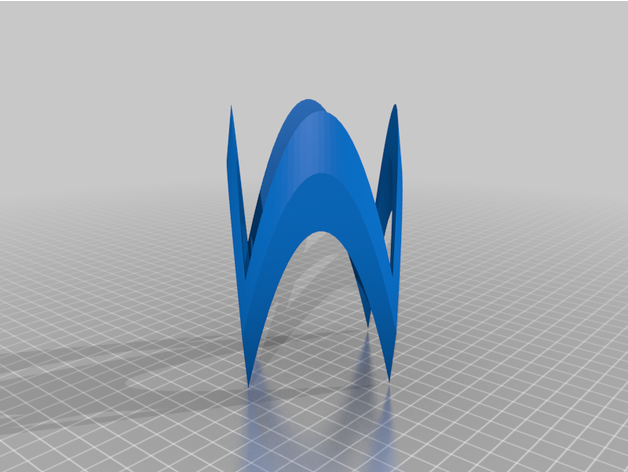 kariert Kreis ekpuz 3D print model - Mito3D