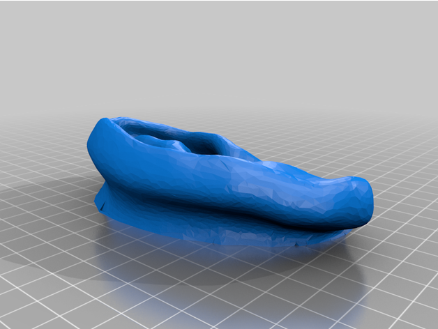 ear rock climbing hold plun 3D print model - Mito3D