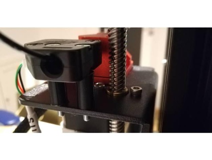 voxelab aquila x2 filament sensor duale gear extruder distance pieces robitoboter33 3d print model - Mito3D