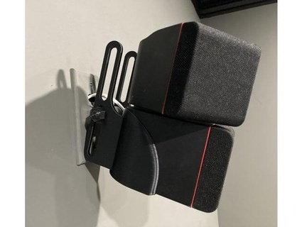 bose speaker mounts darklaser 3d print model - Mito3D