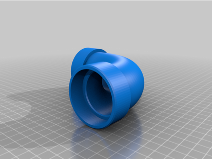elbows 1 2 inch conduit pipe darklaser 3d print model - Mito3D