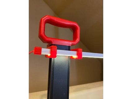 ender2 pro led bar spudinator 3d print model - Mito3D