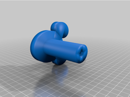 mouse wall peg izonedout 3d print model - Mito3D