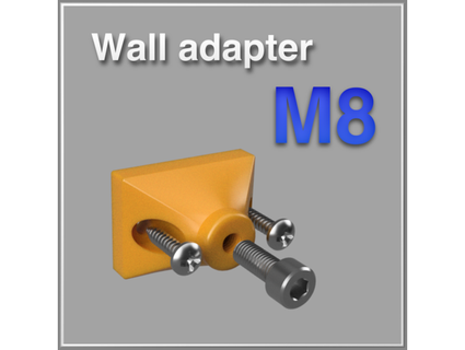 herramientas organizador m8 roscado adaptador relojero taller 3d print model - Mito3D