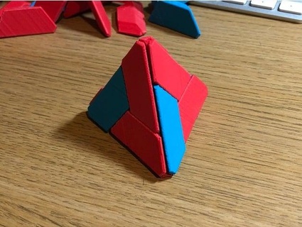 tetra puzzle mygadgetlife 3d print model - Mito3D