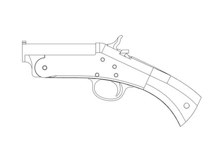 tb 12 single shot airsoft pompalı tüfek Tito 3d print model - Mito3D