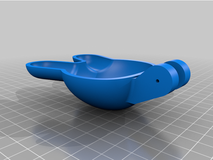 Pato bola neve criador variação amêndoas lim 3d print model - Mito3D