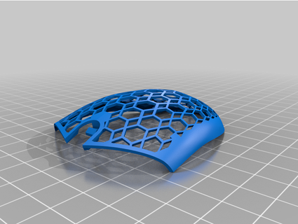 another lightweight g305 back cover pashiro 3d print model - Mito3D