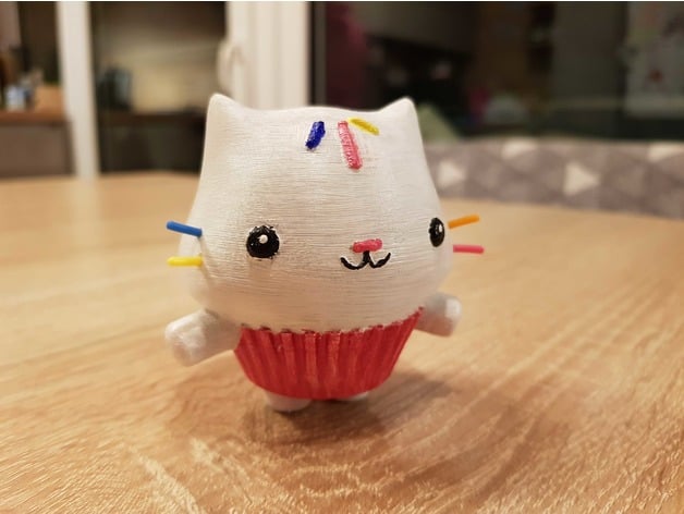 cakey gatto davdor669 3D print model - Mito3D