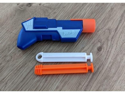 reemplazo dardo Sonic niños comida nerf pistola amarsaudón 3d print model - Mito3D