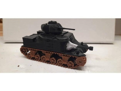 28mm 1 56 ww2 m3 gewähren britisch Panzer chillyt 3d print model - Mito3D