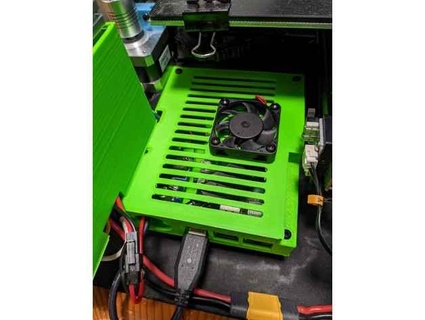 ender 3 Pro posterior frambuesa pi 4 caja remezclar svk w0lf 3d print model - Mito3D