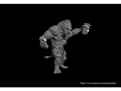 trolls sol impresso 3d print model - Mito3D