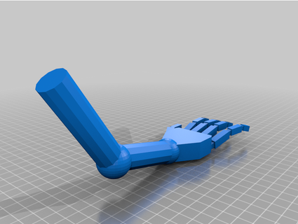 robotic arm lucas 3d print model - Mito3D