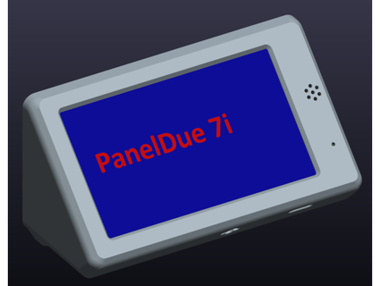paneldue 7i & raspberry pi housing troodon takoto 3d print model - Mito3D
