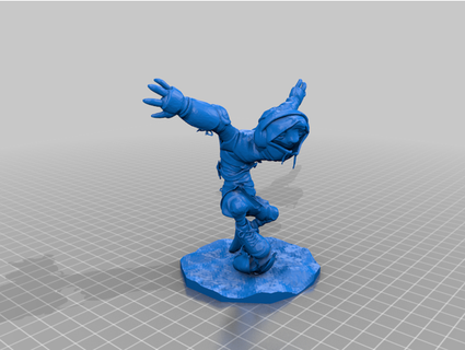 ninja paresse zatamite 3d print model - Mito3D