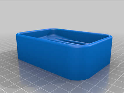 soap dish sink drain - saboneteira com dreno para nicho de banheiro niptrion 3d print model - Mito3D