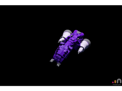 cerkit nave espacial 1 3d print model - Mito3D