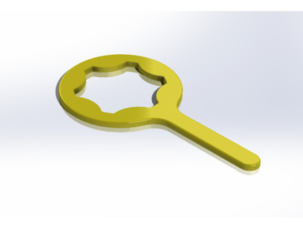 tap faucet wrench decrefy 3d print model - Mito3D
