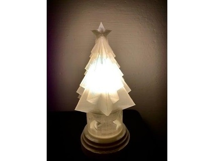 Natal decoração árvore conduziu lâmpada++se encaixa universal Luminaria tomada Locke 1 3d print model - Mito3D