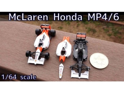McLaren h0nda mp4 6 dendeba 3d print model - Mito3D